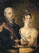 Portrait of John VI of Portugal and Charlotte of Spain